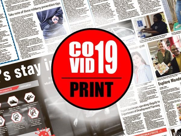 Newsprint and COVID-19